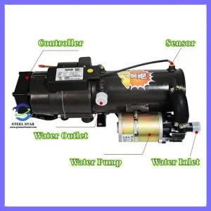 Схема стояночного обогревателя автобуса,Схема стояночного обогревателя грузовика